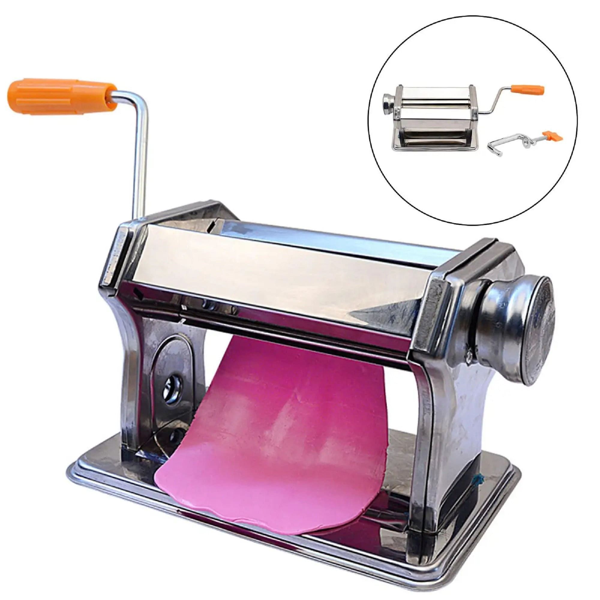 Clay Press Fondant Roller Pasta Press Press With Adjustable Rollers for  Clay and Baking 