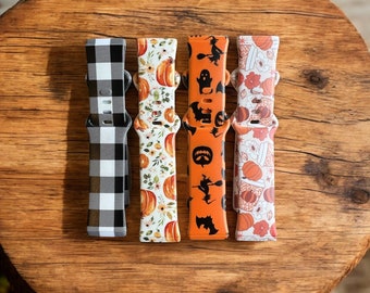Fall watch band|Halloween watch band|Pumpkin watch band|Galaxy watch band|Fitbit versa watch band|38mm band| 41mm band|20mm band|New band