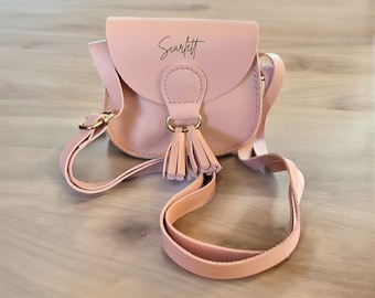 toddler girl name purse|Girls Purse with Name|Toddler Purse with Name|Mini Bag for Little Girl|Toddler Girl Gift|Baby girl's first Purse
