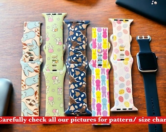 Påsk klockarmband|Galaxy klockarmband| Klockarmband till påsk| Nytt klockarmband|Armband med påskägg| Armband för 41 mm klockor| Armband för ny klocka