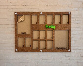 Kids school picture frame|School year picture frame|School photos picture frame|Graduation picture frame|Picture frame for graduation party