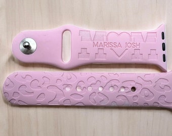 Mom watch band|Personalized watch band|Watch band with kids names|Customized watch band|Every day watch band|New watch band strap|20mm band