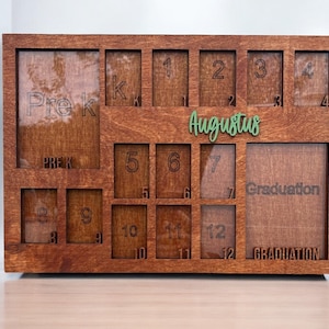Grade School Picture Frame|school Year Picture Frame|school Photos ...