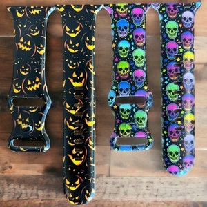 Halloween watch band|Band for halloween|New halloween band|Pumpkin band|Witchy band|Skulls watch band|Witch watch band|Halloween galaxy band