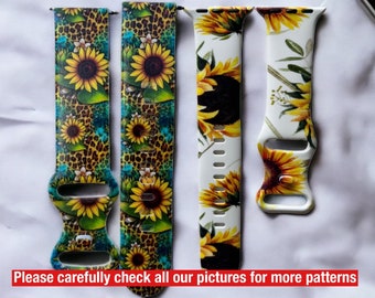 versa zonnebloem horlogeband | zonnebloem serie 8 horlogeband | Galaxy 5 zonnebloem horlogeband | zonnebloem 20 mm horlogeband | 41 mm zonnebloem horlogeband