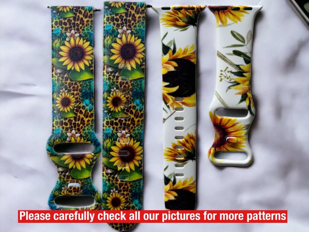 Sunflower apple watch band 42mm best sale