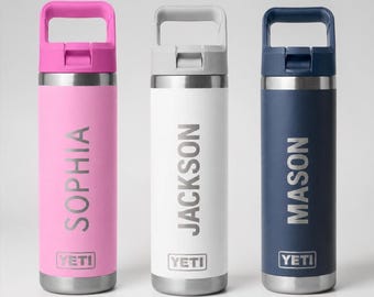 Botella de agua para niños/Botella de agua personalizada para la escuela/Botella de agua para niños para la escuela/Botella de agua con nombre/Botella de agua personalizada para niños