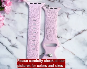 Dental watch band|gift for dentist|gift for dental hygienist | dentist watch band | silicone watch band| Dental School Gift | Teeth Band