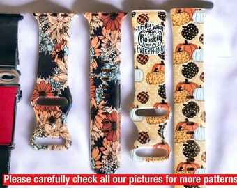 Pumpkin watch band|Fall watch band|Hello pumpkin|Mum watch band|Mum shopping|Galaxy watch band|Versa watch band|Leopard band|Colorful band