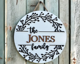 Rustikales Nachname Zeichen, Shiplap Wand Dekor, Einweihungsgeschenk, Familie Name Zeichen, Bauernhaus Stil Zeichen, Geschenk für Sie