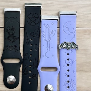 Halloween watch band| Mystic watch band| Scary band| 38mm| Fitbit versa watch band| Band for Halloween| Fall watch band| Band for fall