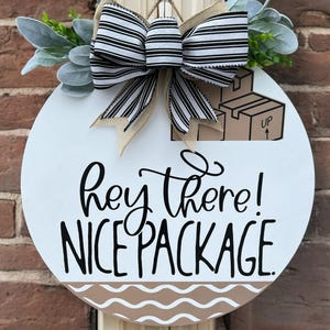 Funny door sign|Funny door hanger|Front door sign|Funny front door sign|Welcome door sign|Nice package door sign|Funny front door hanger