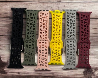 Leopard smart watch band|Cheetah smart watch band|cute smart watch band|Watch band for series 8 watch|40mm cheetah watch band|cheetah band