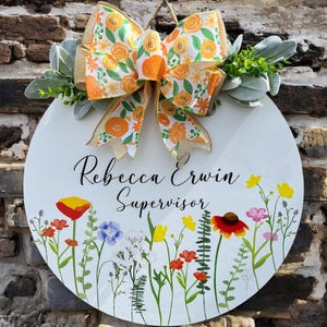 Office door sign|Office door hanger|Office sign for her|Supervisor door sign|Sign for office|Name sign for office|Personalized office sign