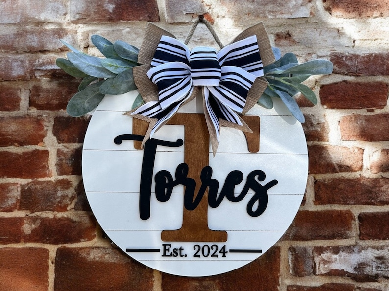 Last name front door sign|Last name door sign|Welcome sign|Last name sign|Welcome sign with last name|Family name door sign|Family wood sign