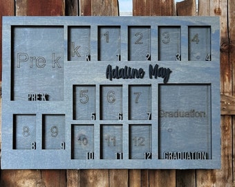 CORNICE PER DIPLOMA Laurea Foto Stampe Dorata Oro Foglia Classica Varie - Foto 5