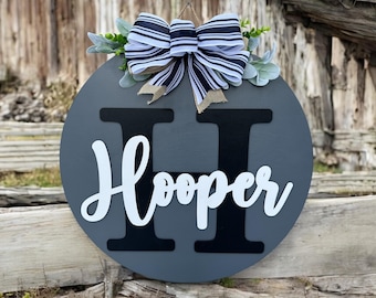 Last name front door sign|Last name door sign|Welcome sign|Last name sign|Welcome sign with last name|Family name door sign|Family wood sign