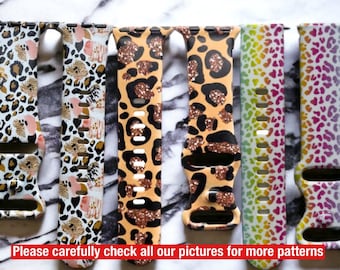 Cheetah watch band|Leopard smart watch band|Animal print watch band|Leopard watch band|Brown leopard watch band|Cheetah 38/40mm watch band