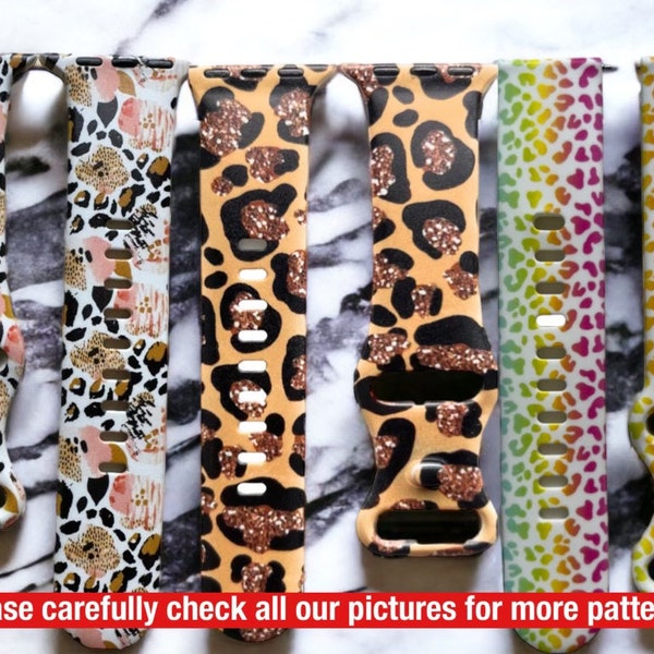 Cheetah watch band|Leopard smart watch band|Animal print watch band|Leopard watch band|Brown leopard watch band|Cheetah 38/40mm watch band