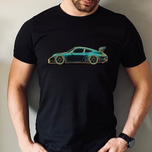 Porsche 911 Shirt, Car Shirt, Car Lover Shirt, Mechanic Shirt, Gift for Car Loves, 911 Shirt, Car Guy Shirt, Green Porsche Shirt, German Car