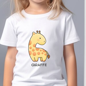 Little Giraffe Shirt, Cute Shirt, Toddler Shirt, Animal Shirt, Giraffe Kids Shirt,Baby Giraffe Shirt, Birthday Shirt, Giraffe Lover Shirt