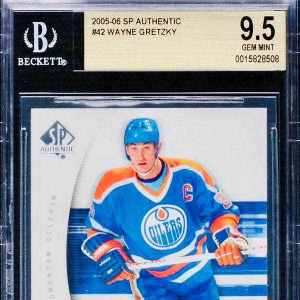 Wayne Gretzky - Gem Mint - Edmonton Oilers - Official NHL Licensed Product