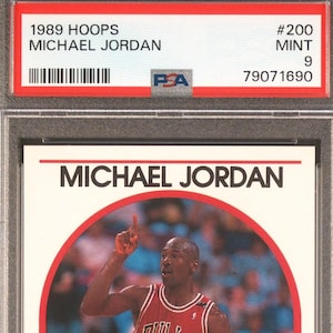 Michael Jordan Psa 10 - Etsy