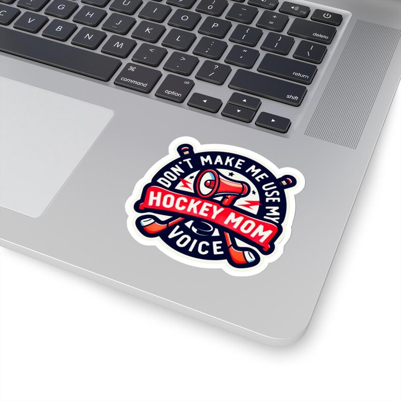 Hockey Mom Decal | Sports Mom Gift | Team Mom Laptop Sticker | Hockey Team Gift | Car Window Decal