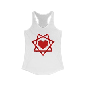 Thelema Babalon Racerback Tank Top: Spiritual Women&#39;s Sleeveless Tee
