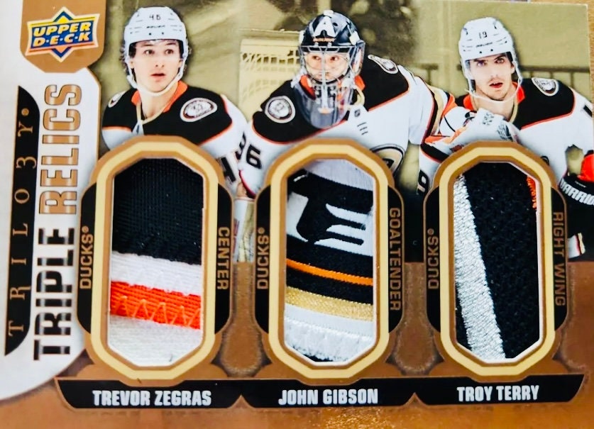 Trevor Zegras Anaheim Ducks Fanatics Authentic Autographed Mini Composite  Hockey Stick