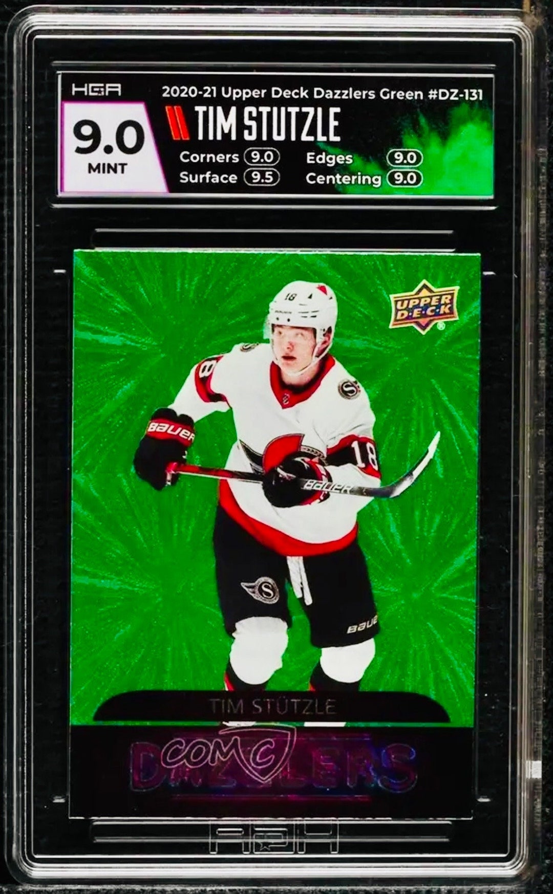 Tim Stutzle Rookie HGA Mint 9 Ottawa Senators Official Etsy