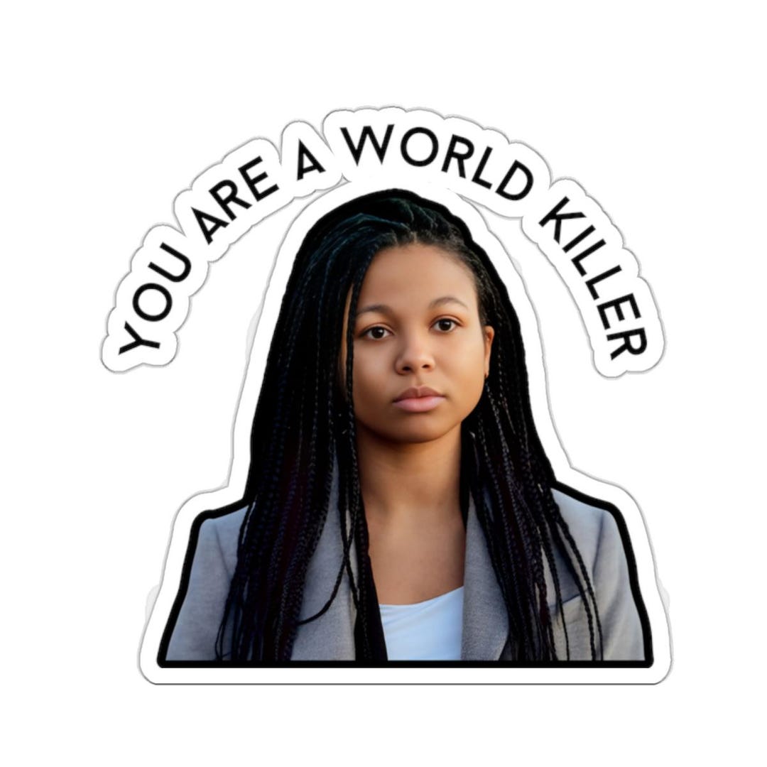 Industry HBO Sticker, Harper 'you Are a World Killer' Vinyl Decal - Etsy