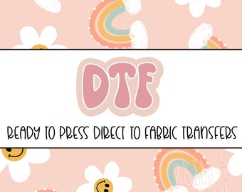 Custom DTF Direct To Film Transfers