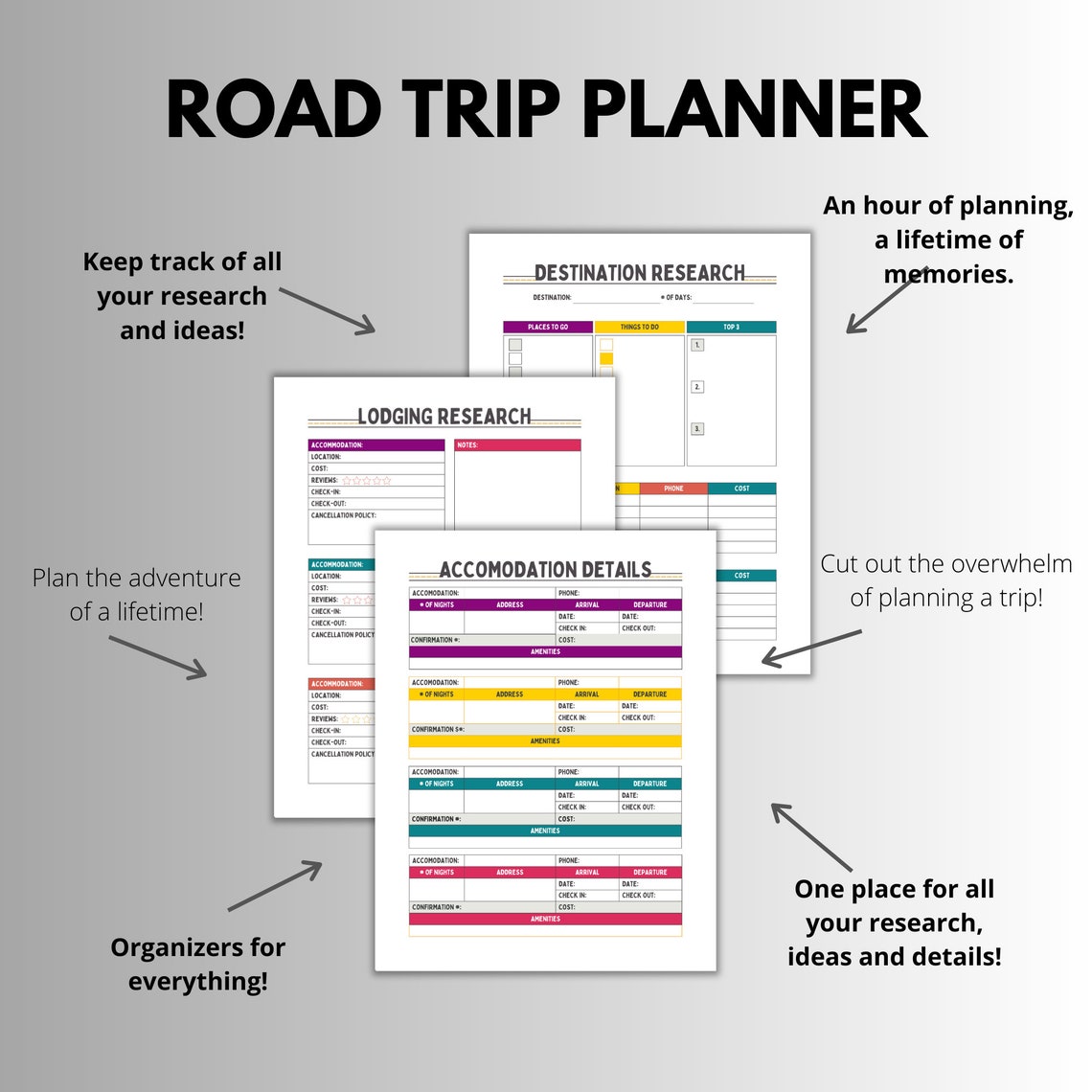 Quick Road Trip Organizer: Making The Most Of Your Limited Time