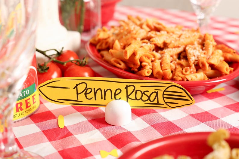 Pasta Party in a Box - Italian Dinner Party Decor - That's Amore image 14