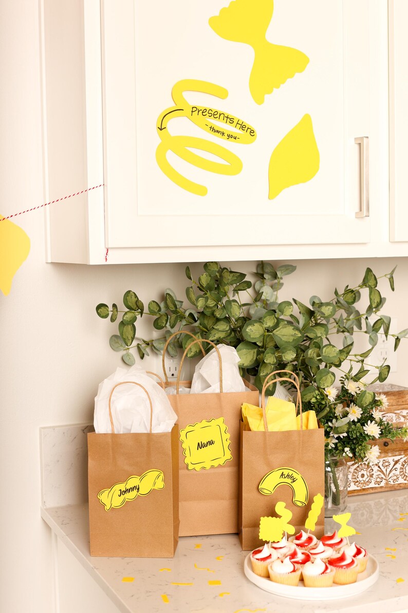 Pasta Party in a Box - Italian Dinner Party Decor - That's Amore image 19