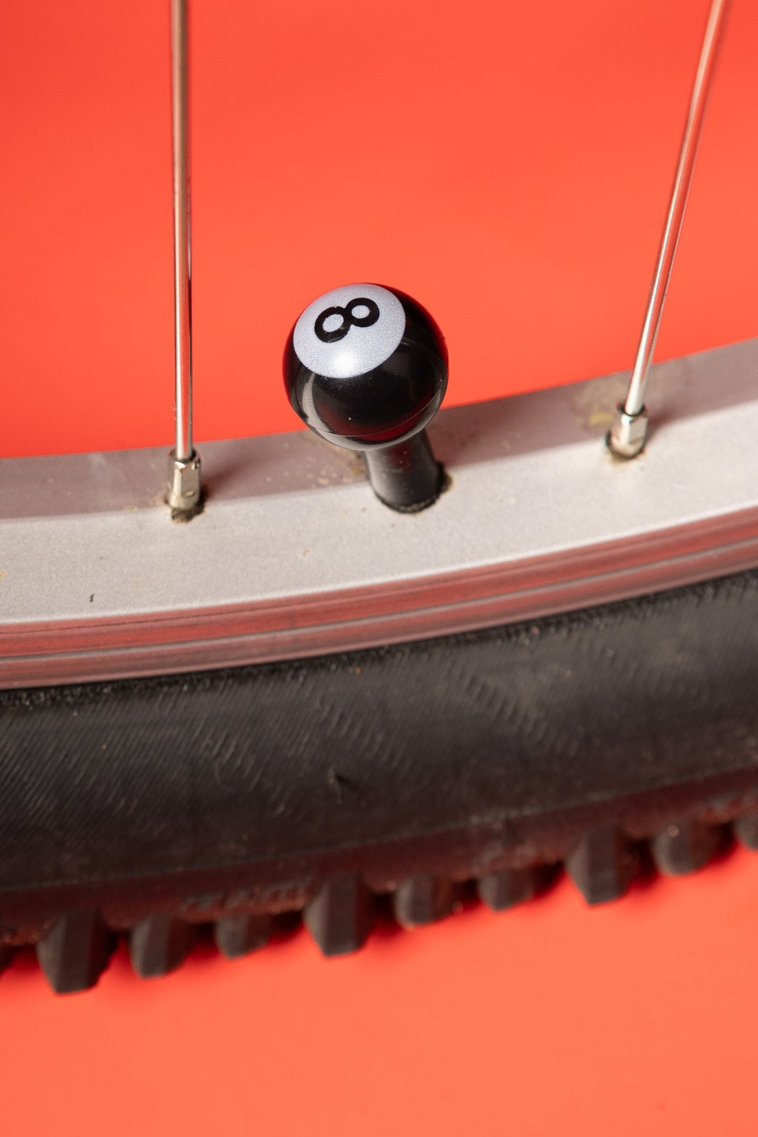 Black 8 Ball Tire Valve Cover Set: Car, Bike, Motorcycle - Etsy