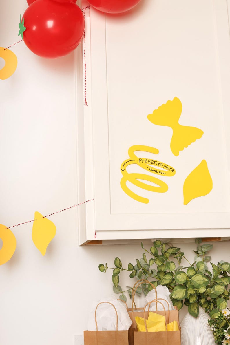 Pasta Party in a Box - Italian Dinner Party Decor - That's Amore image 20