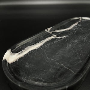 Marble Organizer | Marble Serving Tray | Home Gifts | Marble Tray for Bathroom, Kitchen, Makeup, Perfume, Candle | Home Decor |