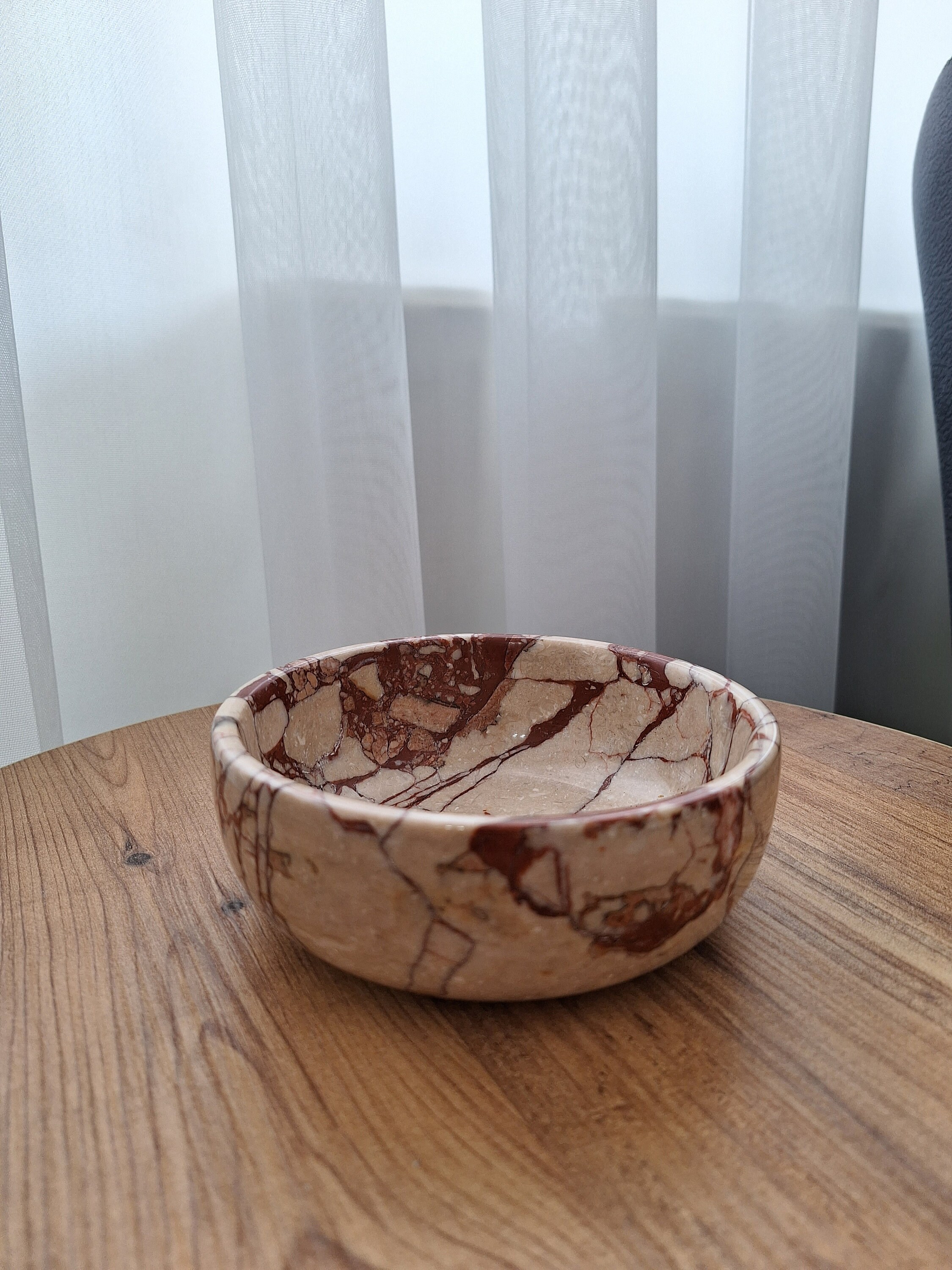 Marble Bowl Marble Serving Bowl Decorative Marble Bowl Etsy
