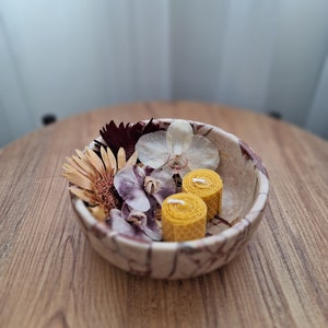 Marble Bowl | Marble Serving Bowl |  Decorative Marble Bowl | Home Gifts | Kitchen Decor |