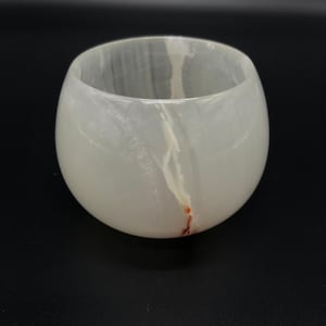 Onyx Stone Marble Candle Holder | Lightweight Translucent Gemstone Candle Holder | Vintage Candle Holder for Home Decoration