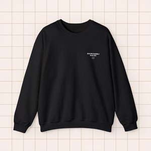 Embroidered Crewneck Sweatshirt | BookTok Reader Literary Society Apparel image 4