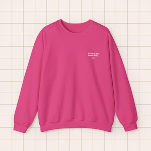 Embroidered Crewneck Sweatshirt | BookTok Reader Literary Society Apparel Heliconia