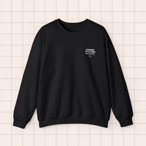 Embroidered Crewneck Sweatshirt | BookTok Reader Literary Society Apparel image 5