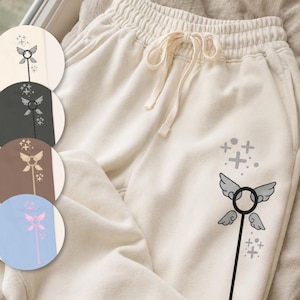 Support Main Joggers, Cozy Gamer Sweatpants, RPG Lounge Pants, 100% Cotton, Garment-Dyed