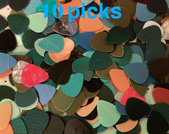 10 pieces guitar picks