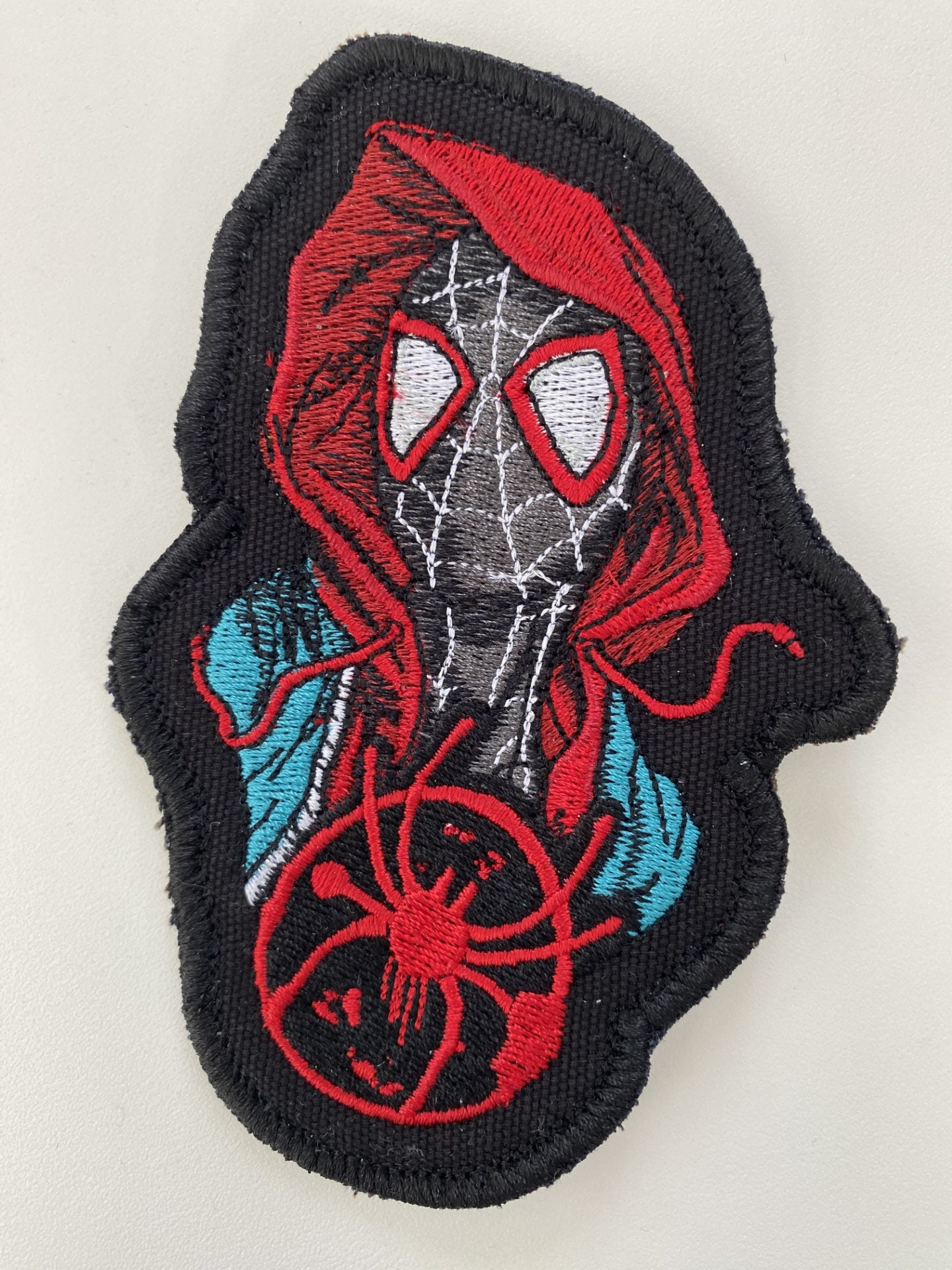 Spiderman Miles Morales Patch - Etsy