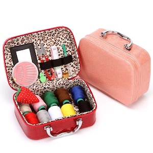 Household High End Sewing Box Set Portable Sewing Tool Storage Box Manual Sewing Clothes Sewing Bag