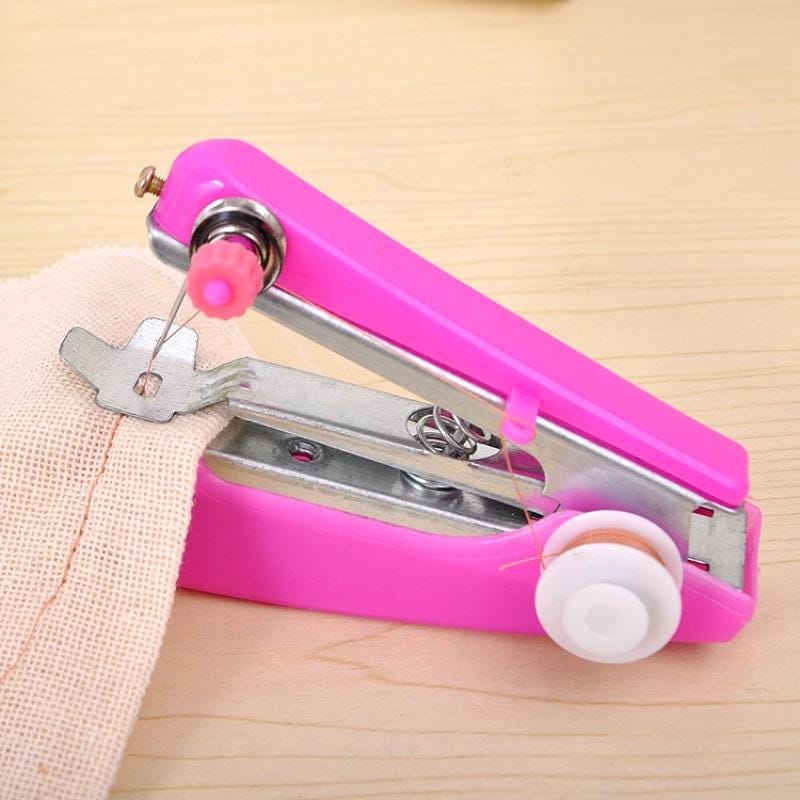 Mini Handheld Sewing Machine – Portable Manual Stitch Tool for Home ...
